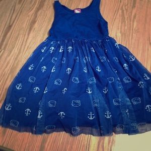 Blue hello kitty dress
